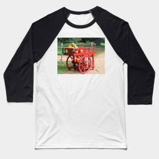 Cart of Pumpkins Baseball T-Shirt